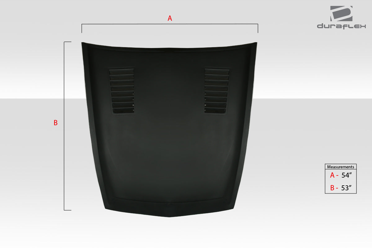 Extreme Dimensions Duraflex Universal GT500 Hood Cowl Scoop Body Kit - 1 Piece - 112448