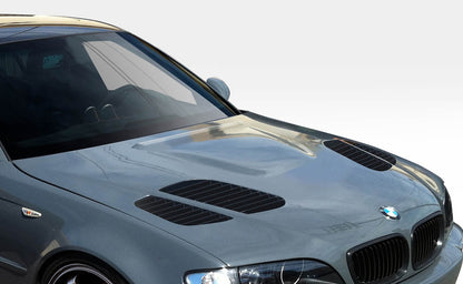 Extreme Dimensions Duraflex Universal GTR Hood Vent Scoop Ducts Body Kit - 2 Piece - 112452