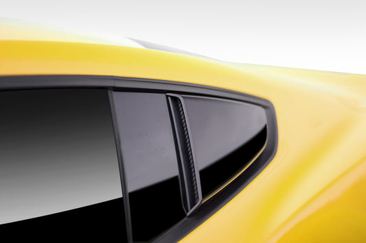 Extreme Dimensions Duraflex R-Spec Window Scoop Compatible With 2015-2023 Ford Mustang - 2 Piece - 112458