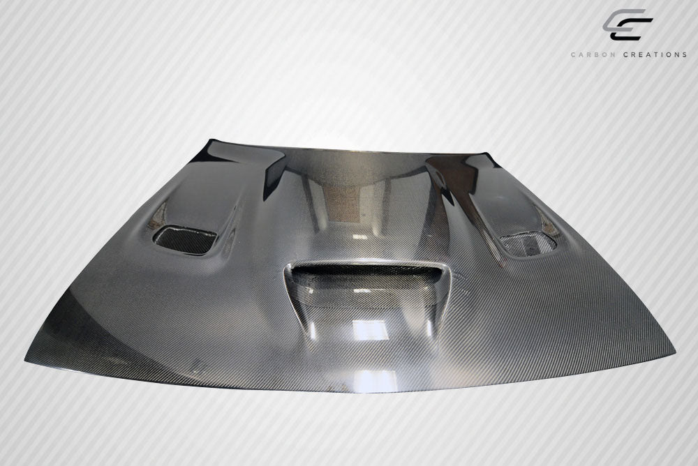 Carbon Creations Dritech Hellcat Look Hood Compatible With 2008-2023 Dodge Challenger - 1 Piece - 112475