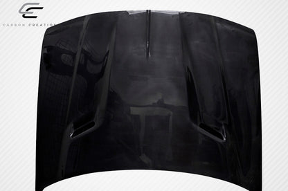 Carbon Creations Challenger Hood Compatible With 2005-2010 Chrysler 300 - 1 Piece - 112476