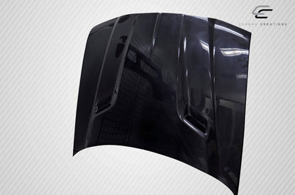 Carbon Creations Challenger Hood Compatible With 2005-2010 Chrysler 300 - 1 Piece - 112476