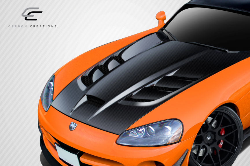 Carbon Creations ACR Hood Compatible With 2003-2009 Dodge Viper - 1 Piece - 112479