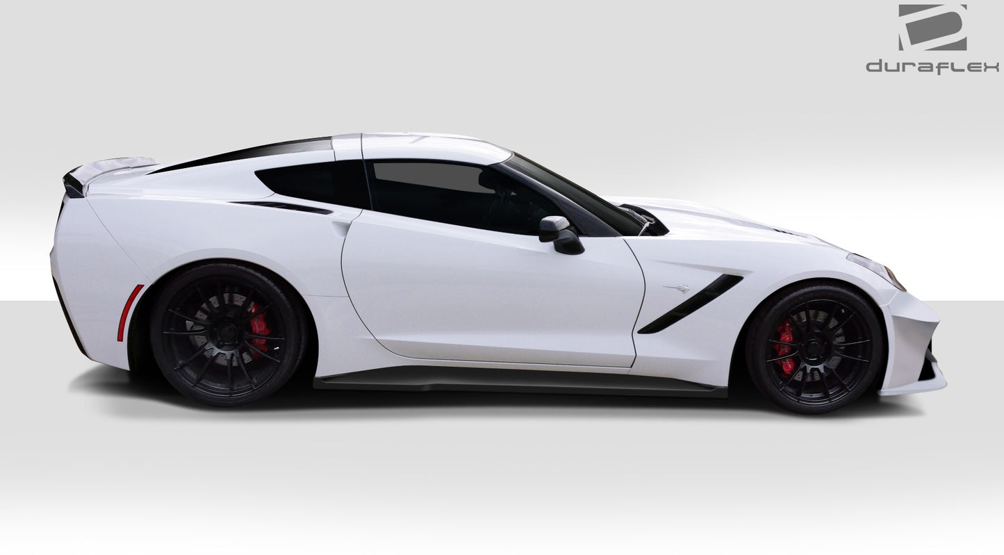 Extreme Dimensions Duraflex Gran Veloce Body Kit Compatible With 2014-2019 Chevrolet Corvette - 4 Piece - 112497