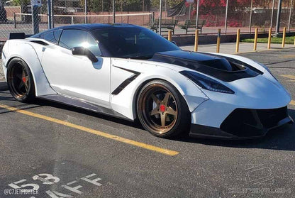 Extreme Dimensions Duraflex Gran Veloce Wide Body Kit Compatible With 2014-2019 Chevrolet Corvette - 6 Piece - 112499