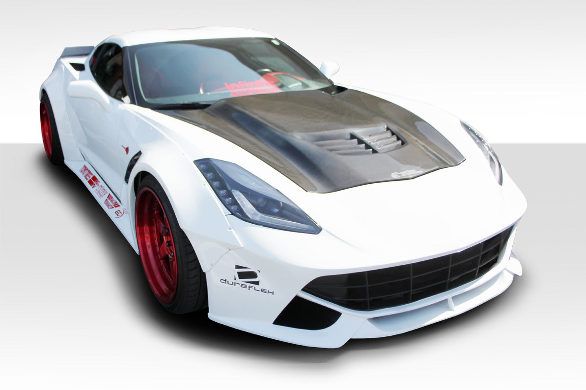 Extreme Dimensions Duraflex Gran Veloce Wide Body Kit Compatible With 2014-2019 Chevrolet Corvette - 8 Piece - 112500