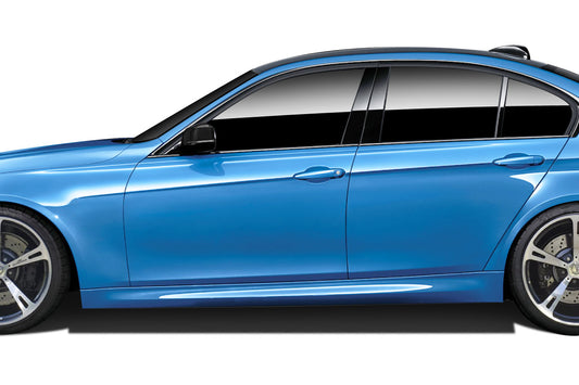 Couture M3 Look Side Skirts Compatible With 2012-2018 BMW 3 Series - 2 Piece - 112505