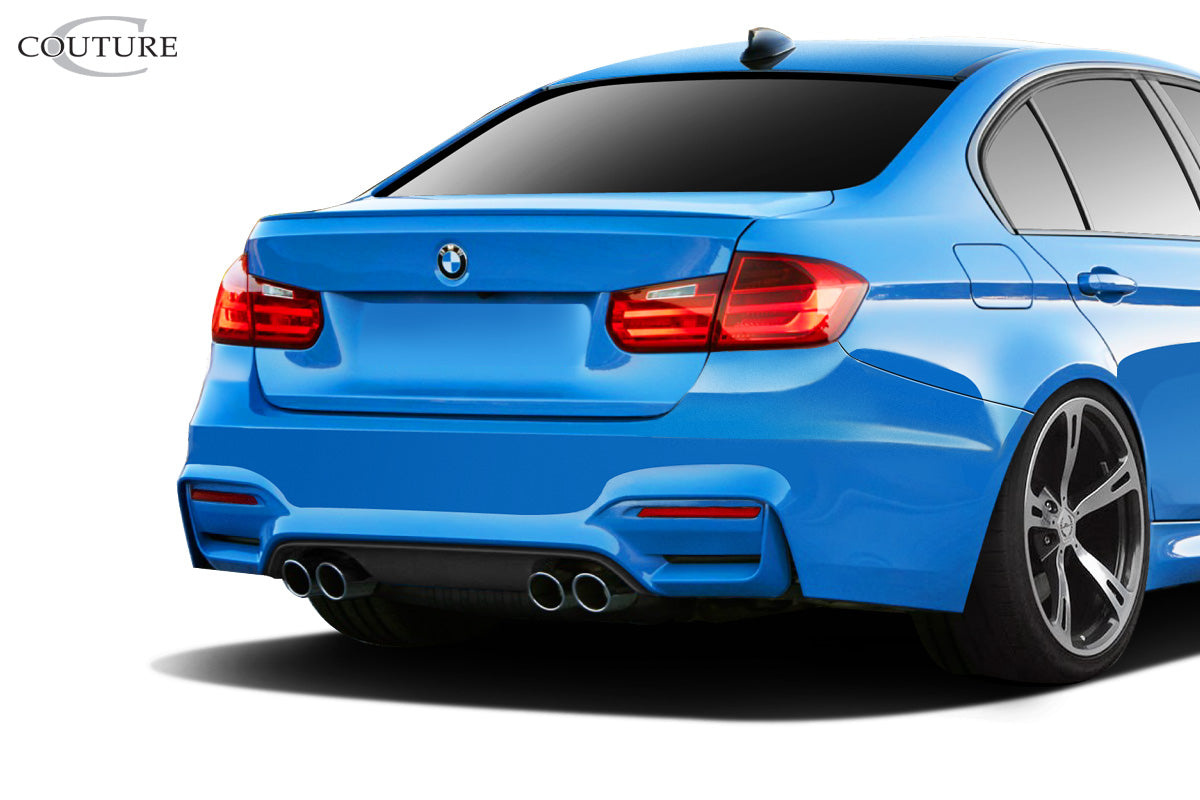 Couture M3 Look Rear Bumper Cover Compatible With 2012-2018 BMW 3 Series - 1 Piece - 112506