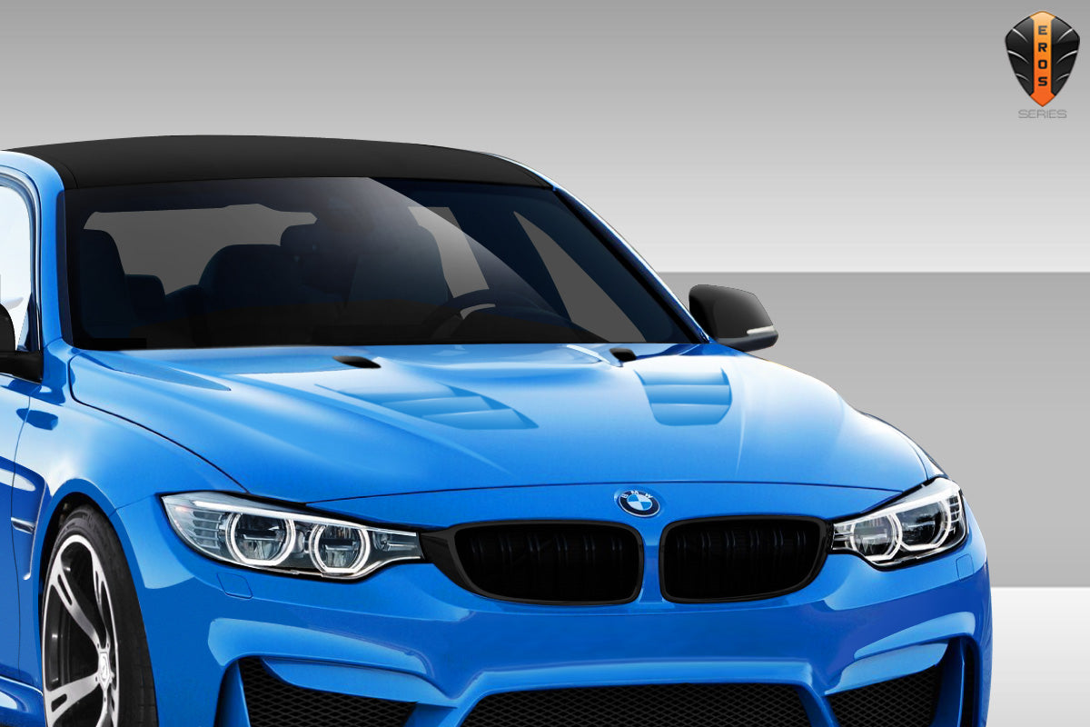 Extreme Dimensions Duraflex Eros Version 1 Hood Compatible With 2012-2018 BMW 3 Series - 1 Piece - 112511