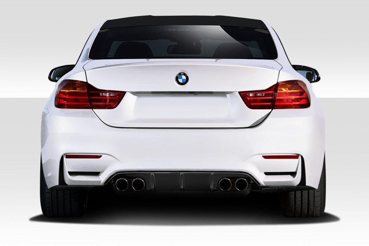 Extreme Dimensions Duraflex M4 Look Rear Diffuser Compatible With 2014-2020 BMW 4 Series F32 - 1 Piece - 112518