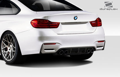 Extreme Dimensions Duraflex M4 Look Rear Diffuser Compatible With 2014-2020 BMW 4 Series F32 - 1 Piece - 112518