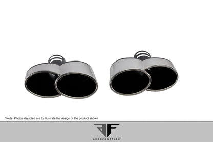 Extreme Dimensons Eros Version 1 Exhaust Tips Compatible With 2013-2015 Toyota Land Cruiser - 2 Piece - 112527