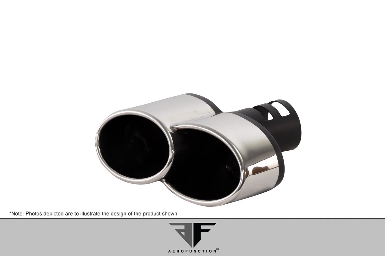 Extreme Dimensons Eros Version 1 Exhaust Tips Compatible With 2013-2015 Toyota Land Cruiser - 2 Piece - 112527