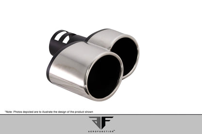 Extreme Dimensons Eros Version 1 Exhaust Tips Compatible With 2013-2015 Toyota Land Cruiser - 2 Piece - 112527