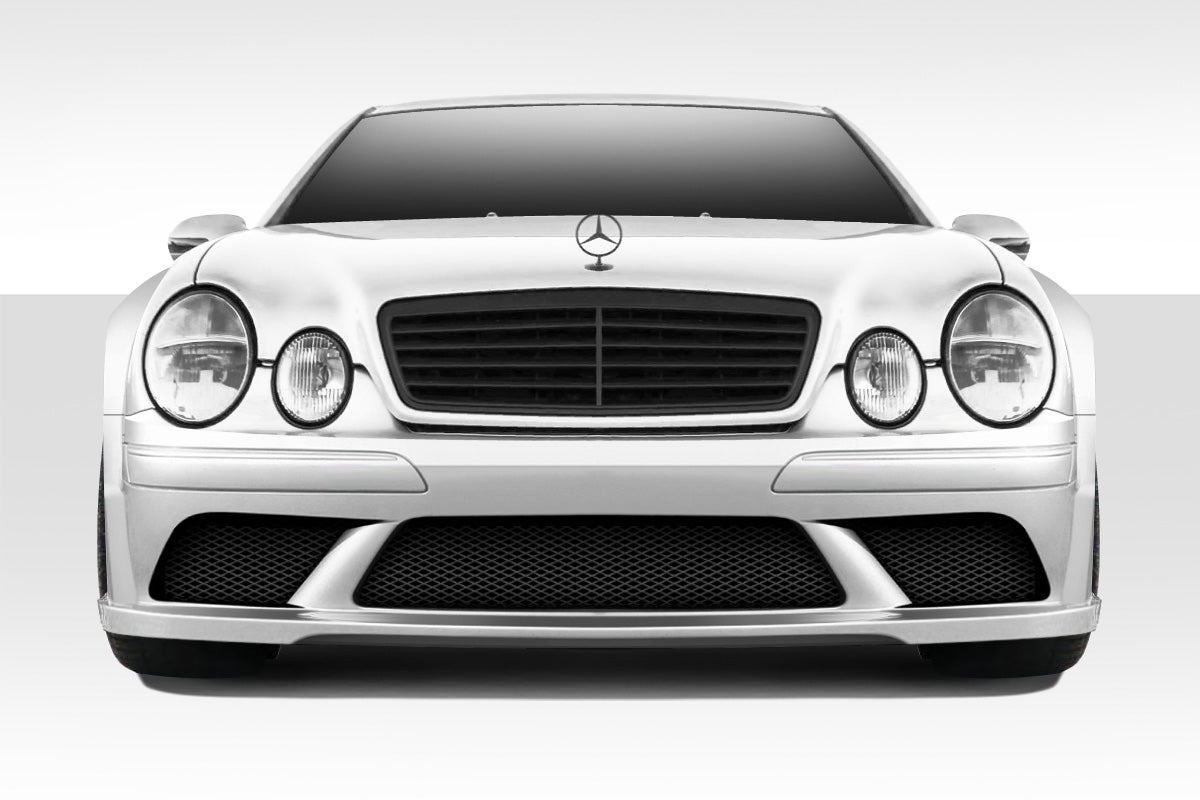 Extreme Dimensions Duraflex Black Series Look Wide Body Front Bumper Cover Compatible With 1998-2002 Mercedes CLK - 1 Piece - 112557