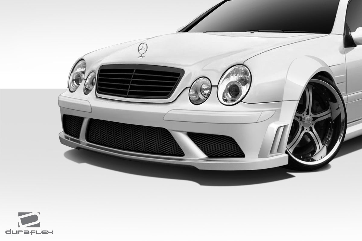Extreme Dimensions Duraflex Black Series Look Wide Body Front Bumper Cover Compatible With 1998-2002 Mercedes CLK - 1 Piece - 112557
