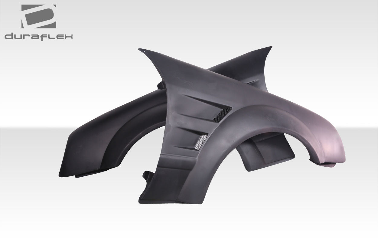 Extreme Dimensions Duraflex Black Series Look Wide Body Front Fenders Flares Compatible With 1998-2002 Mercedes CLK - 2 Piece - 112560