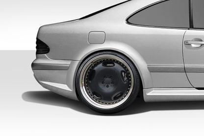 Extreme Dimensions Duraflex Black Series Look Wide Body Kit Compatible With 1998-2002 Mercedes CLK W208 - 8 Piece - 112562
