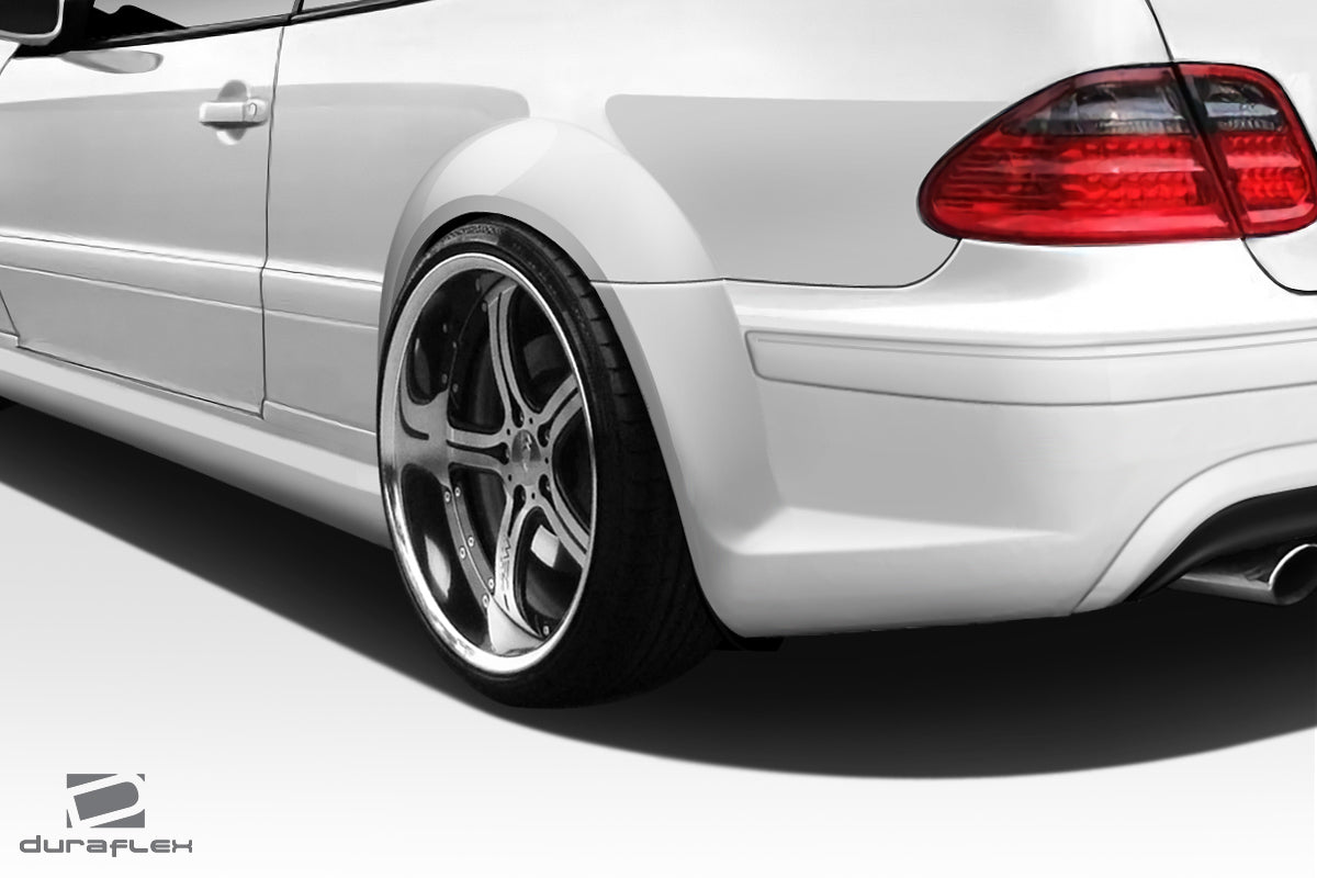 Extreme Dimensions Duraflex Black Series Look Wide Body Rear Fender Flares Compatible With 1998-2002 Mercedes CLK - 2 Piece - 112561