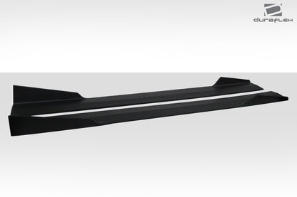 Extreme Dimensions Duraflex Grid Side Skirts Rocker Panels Compatible With 2015-2023 Ford Mustang - 2 Piece - 112565