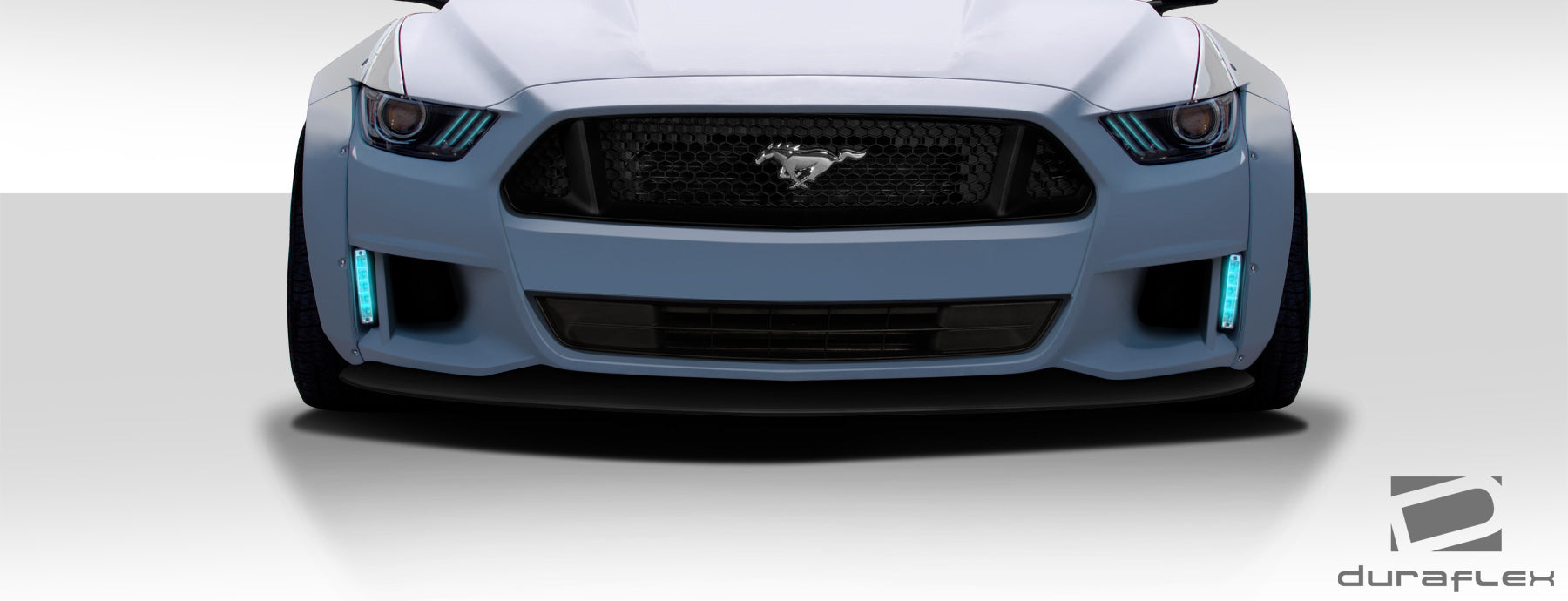Extreme Dimensions Duraflex Grid Front Lip Spoiler Compatible With 2015-2017 Ford Mustang - 1 Piece - 112569