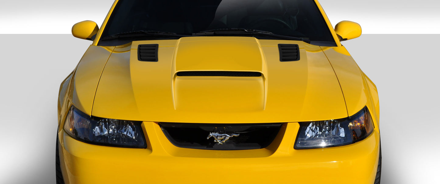 Extreme Dimensions Duraflex CVX Hood Compatible With 1999-2004 Ford Mustang - 1 Piece - 112572