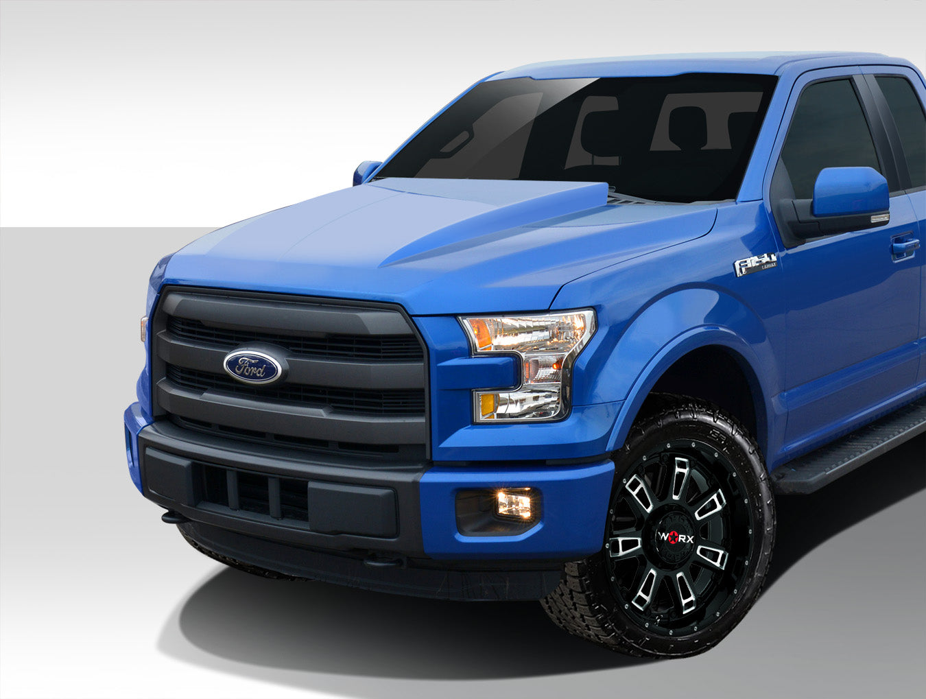 Extreme Dimensions Duraflex Cowl Hood Compatible With 2015-2020 Ford F20150 - 1 Piece - 112576