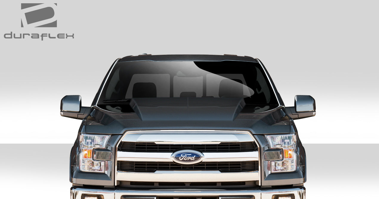 Extreme Dimensions Duraflex Cowl Hood Compatible With 2015-2020 Ford F20150 - 1 Piece - 112576