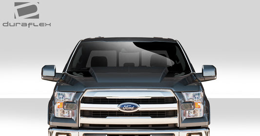Extreme Dimensions Duraflex Cowl Hood Compatible With 2015-2020 Ford F20150 - 1 Piece - 112576