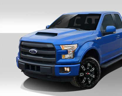 Extreme Dimensions Duraflex Grid Hood Compatible With 2015-2020 Ford F20150 - 1 Piece - 112577
