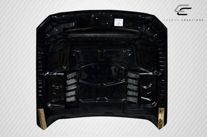 Carbon Creations GT500 Hood Compatible With 2015-2017 Ford Mustang - 1 Piece - 112581