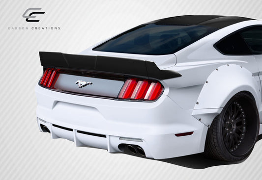 Carbon Creations Grid Wing Spoiler Compatible With 2015-2023 Ford Mustang 2DR - 3 Piece - 112586