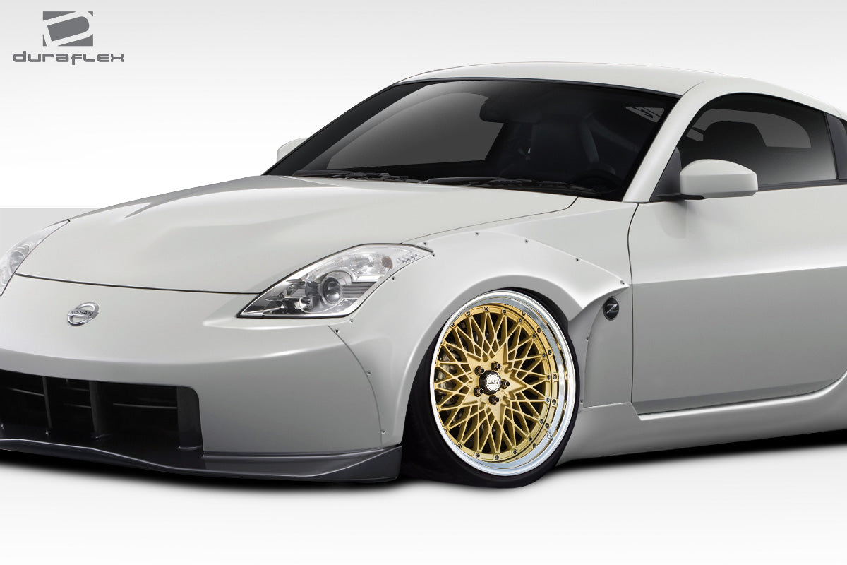 Extreme Dimensions Duraflex Circuit Front Fenders Flare Compatible With 2003-2008 Nissan 350Z - 2 Piece - 112591