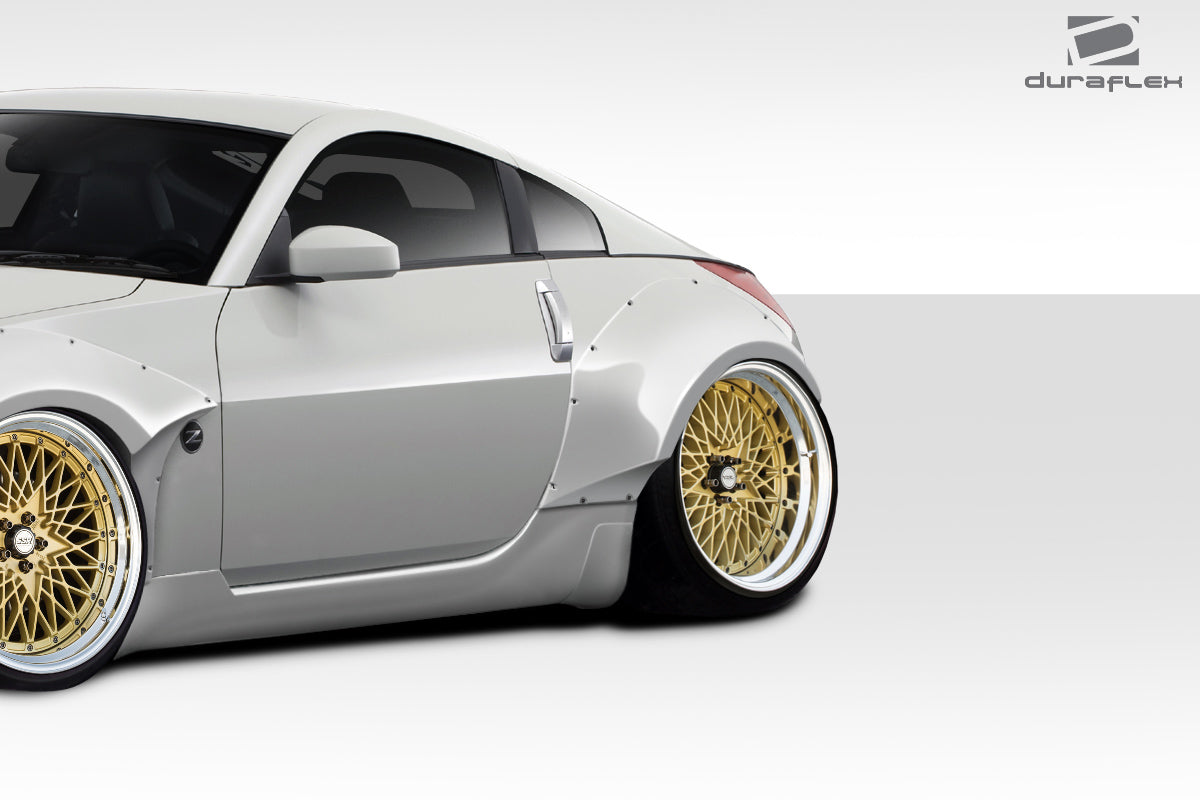 Extreme Dimensions Duraflex Circuit Rear Fender Flares Compatible With 2003-2008 Nissan 350Z - 2 Piece - 112592