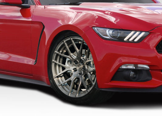 Extreme Dimensions Duraflex GT350 Look Fender Compatible With 2015-2017 Ford Mustang - 2 Piece - 112595