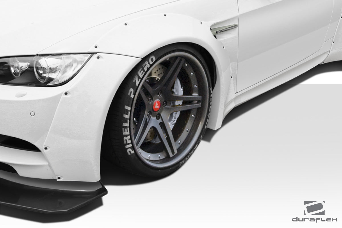 Extreme Dimensions Duraflex Circuit Wide Body Front Fenders Flares Compatible With 2008-2013 BMW M3 - 4 Piece - 112599
