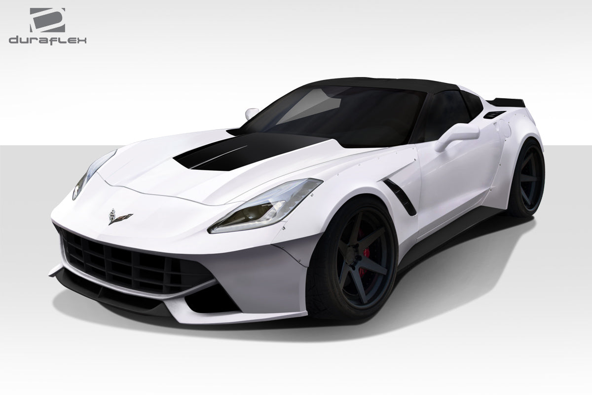 Extreme Dimensions Duraflex Gran Veloce Hood Compatible With 2014-2019 Chevrolet Corvette - 1 Piece - 112607