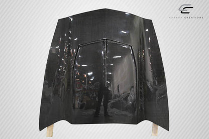 Carbon Creations Gran Veloce Hood Compatible With 2014-2019 Chevrolet Corvette - 1 Piece - 112608