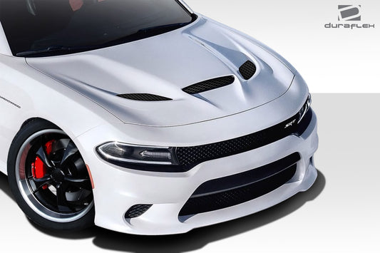 Extreme Dimensions Duraflex Hellcat Hood Compatible With 2015-2023 Dodge Charger - 1 Piece - 112614