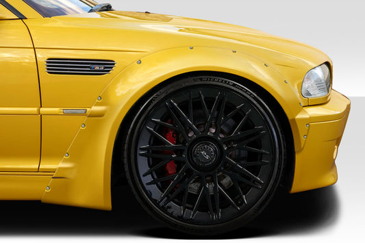 Extreme Dimensions Duraflex Circuit 50mm Front Fenders Flare Compatible With 2001-2006 BMW M3 - 2 Piece - 112627