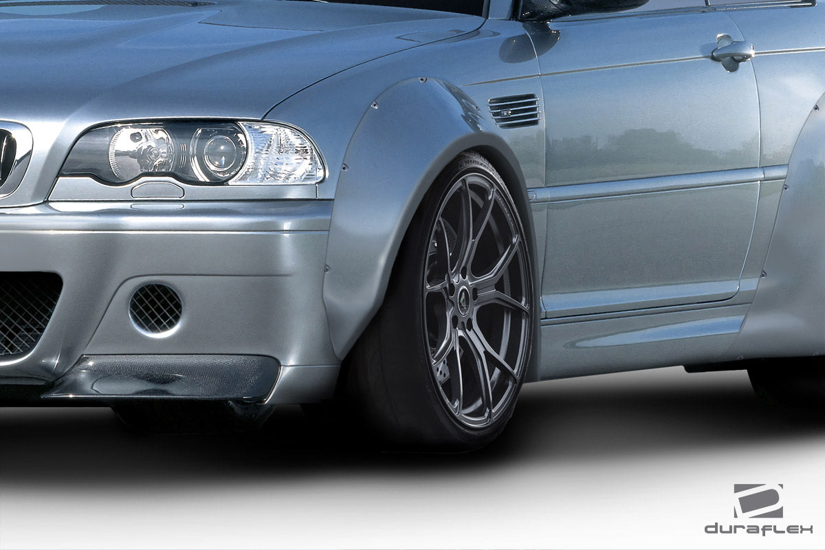 Extreme Dimensions Duraflex Circuit 50mm Front Fenders Flare Compatible With 2001-2006 BMW M3 - 2 Piece - 112627