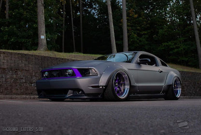 Extreme Dimensions Duraflex Circuit Wide Body Kit Compatible With 2010-2014 Ford Mustang - 4 Piece - 112634