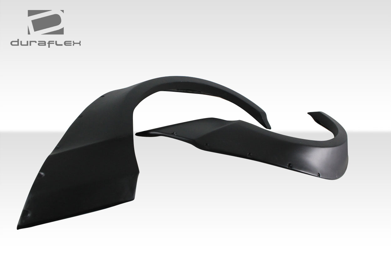 Extreme Dimensions Duraflex Circuit Wide Body Front Fenders Flares Compatible With 2005-2009 Ford Mustang - 2 Piece - 112635