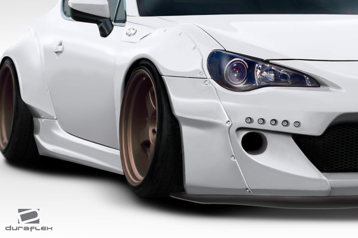 Extreme Dimensions Duraflex GT500 V2 Front Fenders Flares Compatible With 2013-2020 FRS 86 BRZ - 4 Piece - 112644