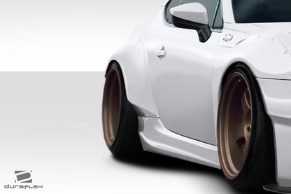 Extreme Dimensions Duraflex GT500 V2 Rear Fender Flares Compatible With 2013-2020 FRS 86 BRZ - 4 Piece - 112645