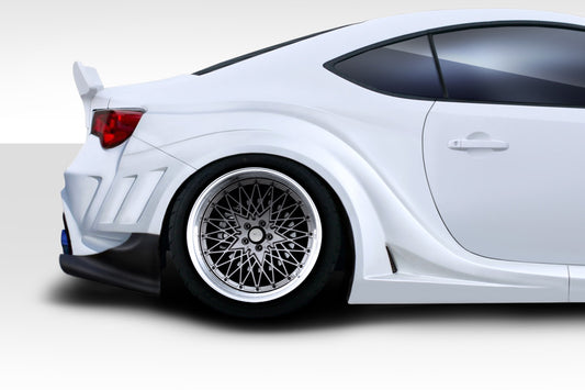 Extreme Dimensions Duraflex VR-S Wide Body Rear Fender Flares Compatible With 2013-2020 Scion FRS - 5 Piece - 112649