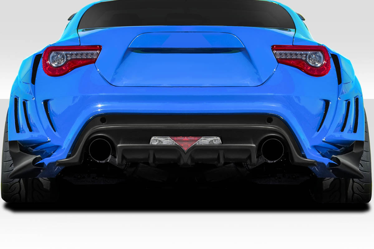 Extreme Dimensions Duraflex VR-S Wide Body Rear Bumper Cover Compatible With 2013-2020 Scion FRS - 4 Piece - 112650
