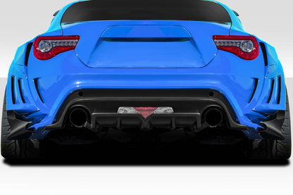 Extreme Dimensions Duraflex VR-S Wide Body Rear Bumper Cover Compatible With 2013-2020 Scion FRS - 4 Piece - 112650