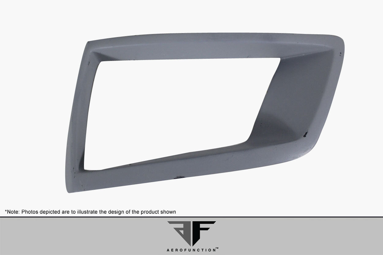 Aero Function AF-1 Wide Body Front Bumper Cover Air Intake Compatible With 2014-2018 BMW X5 - 2 Piece - 112658