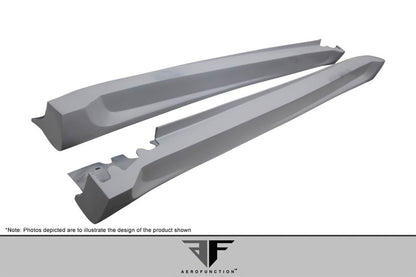 Aero Function AF-1 Wide Body Side Skirts Compatible With 2014-2018 BMW X5 - 2 Piece - 112659